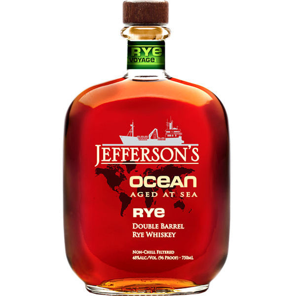 Jefferson's Ocean Aged at Sea Voyage 26 Double Barrel Rye Whiskey 750ml