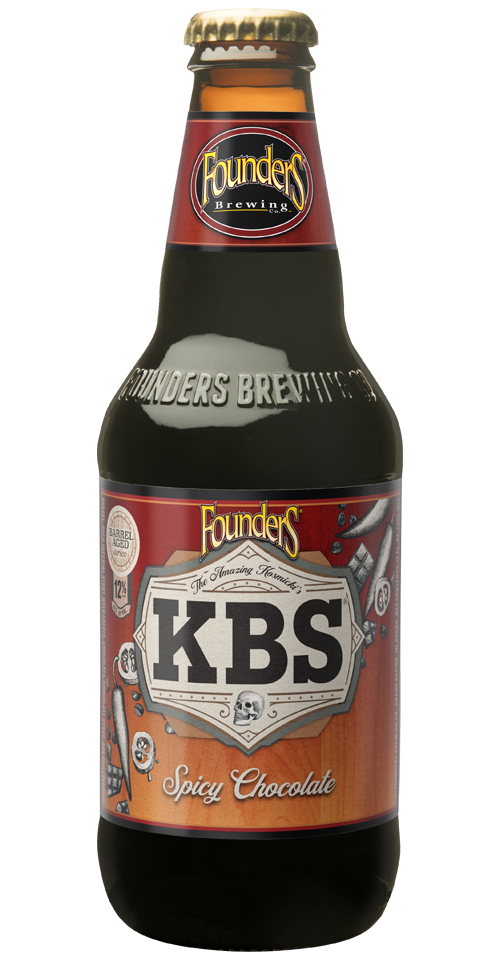 Founders KBS Spicy Chocolate Imperial Stout Single 12oz Btl