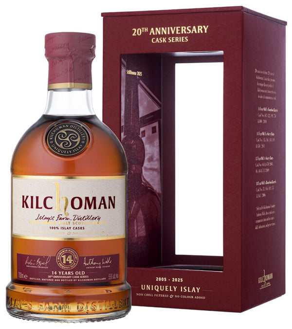 Kilchoman 14 Year Old 'Ex-Sherry Butts' Single Malt Scotch Whisky 700 ML