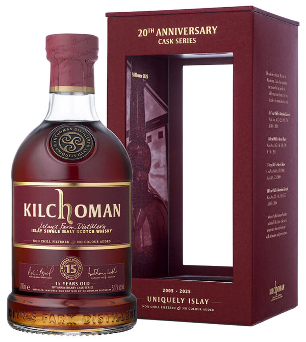 Kilchoman 15 Year Old 'Ex-Sherry Butts' Single Malt Scotch Whisky 700 ML