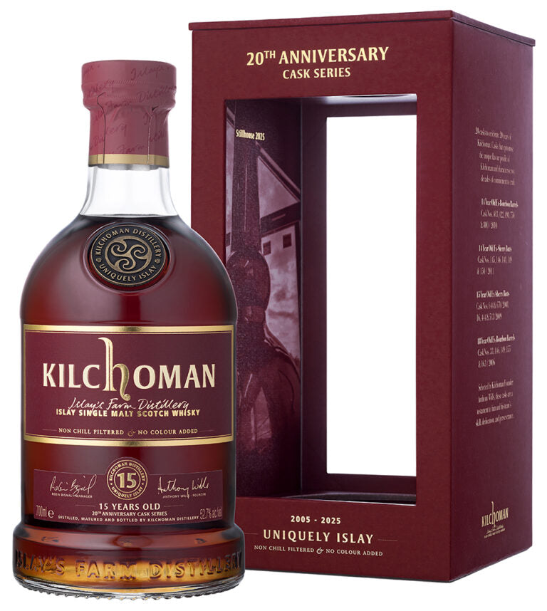 Kilchoman 15 Year Old 'Ex-Sherry Butts' Single Malt Scotch Whisky 700 ML