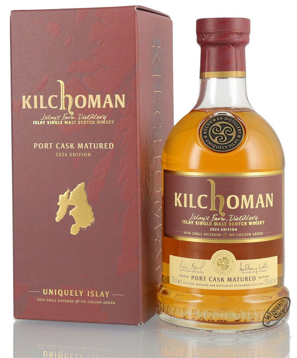 Kilchoman Port Cask Matured 2024 Edition Islay Single Malt 700ml