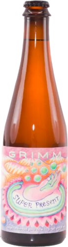 Grimm Super Present Gose with Ginger and Lychees 500ml bottle