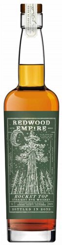 Redwood Empire Straight Rye Rocket Top Bottled In Bond 750ml