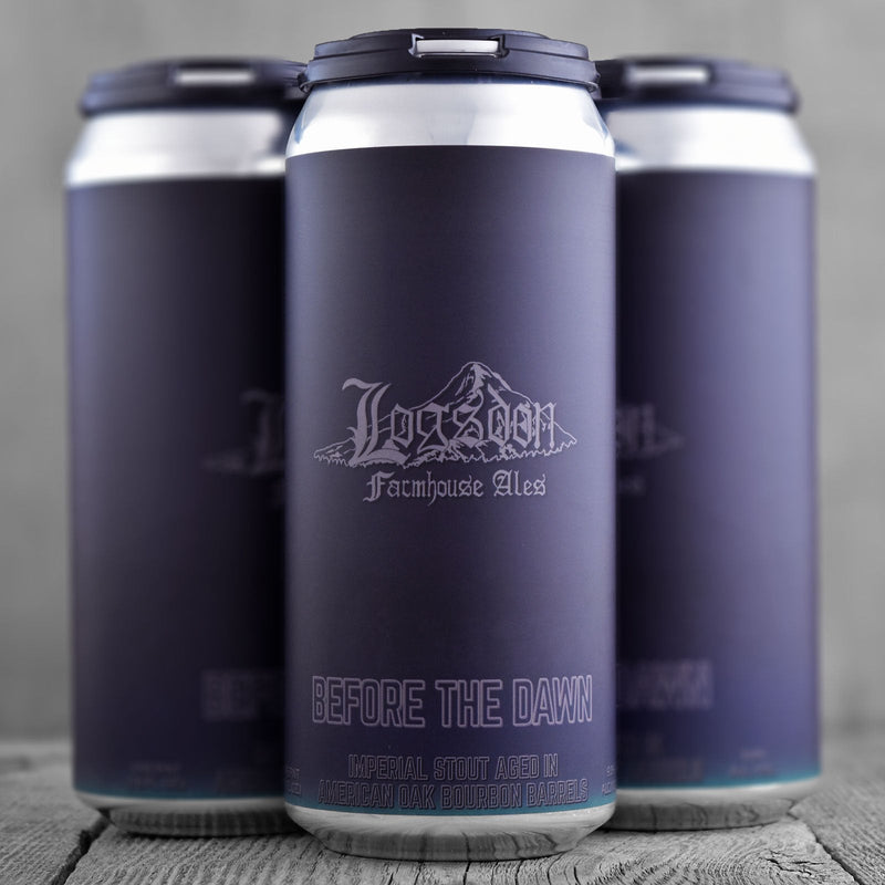 Logsdon Before The Dawn Imperial Stout Barrel Aged Single 16oz can