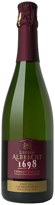 Lucien Albrecht Cuvee 1698 Cremant D'Alsace Brut 2013 750 ML