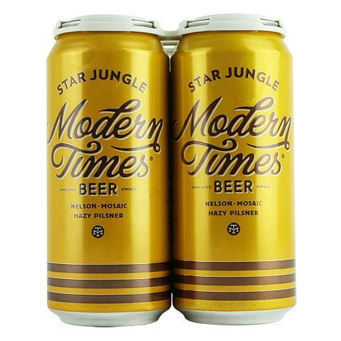 Modern Times Star Jungle Hazy Pilsner 4pk 16oz cans