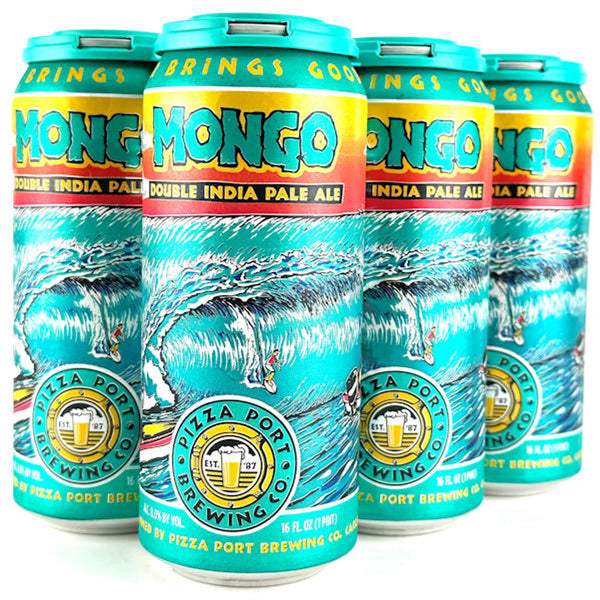 Pizza Port 'Mongo' Double IPA Single 16oz Can