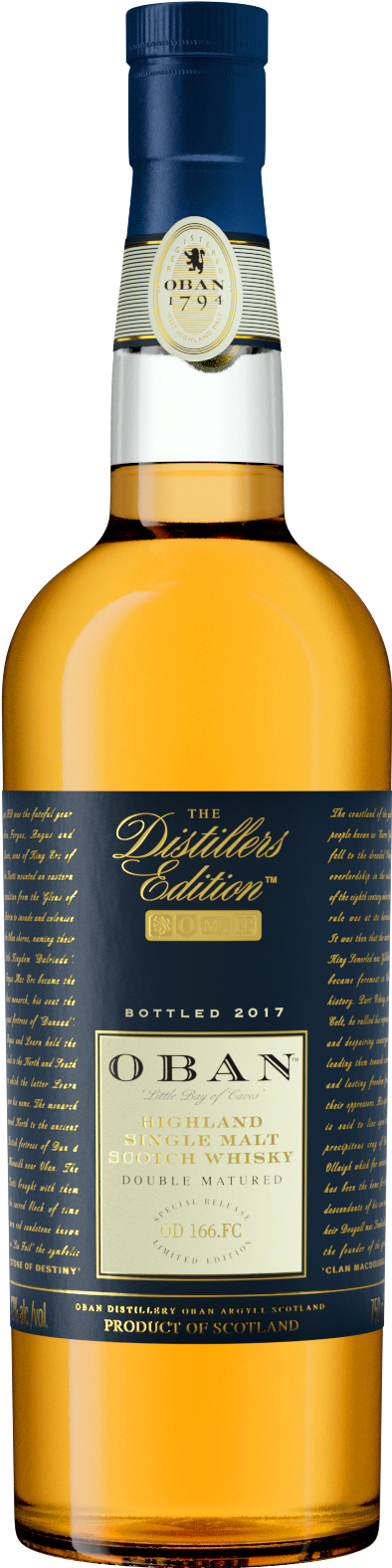 Oban 'The Distillers Edition' Highland Single Malt Scotch Whisky 750 ML