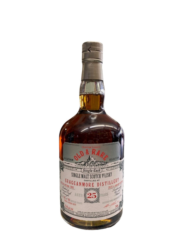 Hunter Laing Old & Rare Cragganmore 25 Year Old Single Malt Scotch Whisky 750 ML