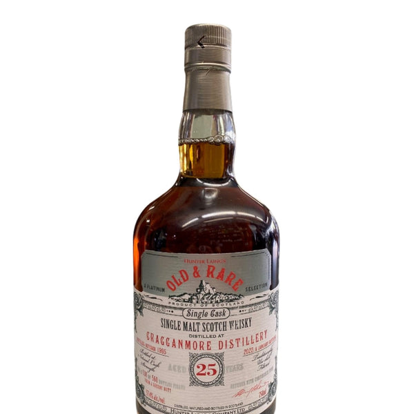 OLD AND RARE BAR BARNS 25年　CRAGGANMORE Hunter Laing Old & Rare Cragganmore 25 Year Old Single Malt Scotch