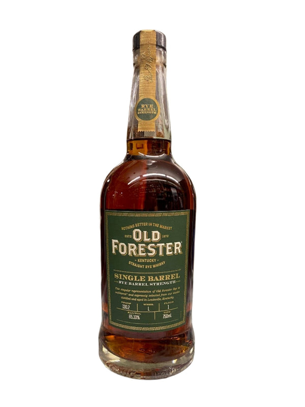 Old Forester Single Barrel Rye Whiskey 750 ML