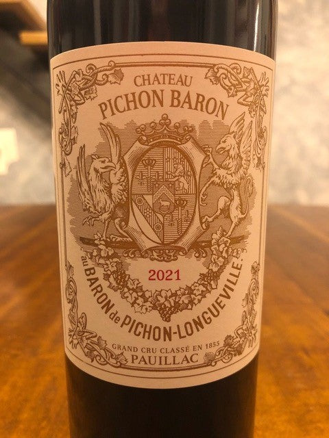 Chateau Pichon Baron de Pichon Longueville 2021 750ml
