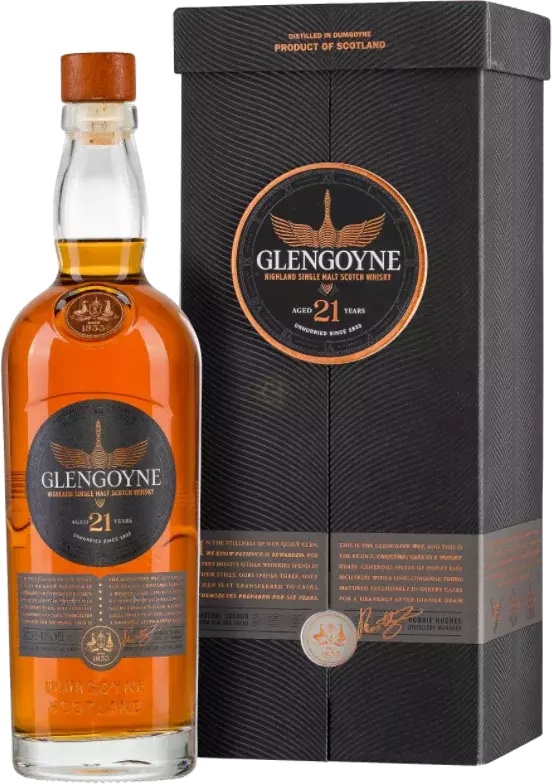 GLENGOYNE SHERRY CASK 21 YEARS HIGHLAND SINGLE MALT SCOTCH WHISKY 750ml