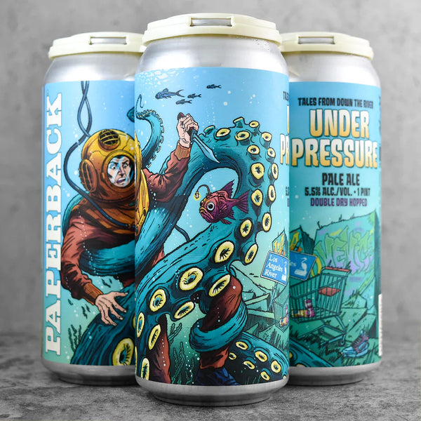 Paperback Brewing Under Pressure Pale Ale Single 16oz can