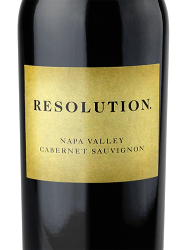Resolution Cabernet Sauvignon 2019 750ml