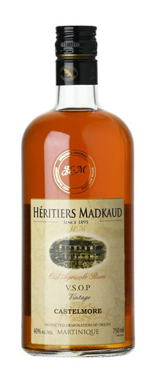 Héritiers Madkaud "Castelmore" VSOP Vieux Agricole Martinique Rum 750ml