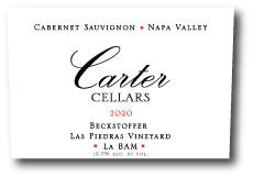 Carter Cellars Beckstoffer Las Piedras "La Bam" Cabernet Sauvignon 2020 750ml