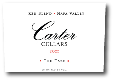 Carter Cellars Daze Proprietary Red Blend 2020 750 ML