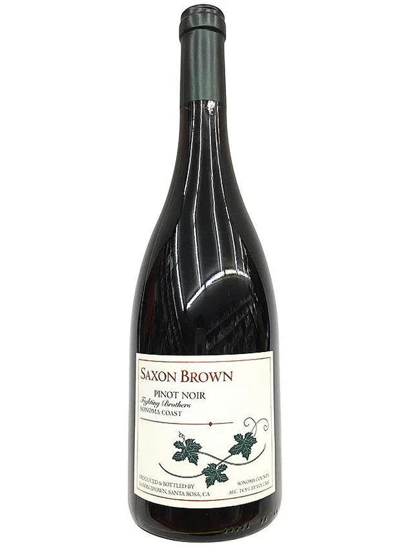 Saxon Brown Fighting Brothers Pinot Noir Sonoma Coast 2018 750ml