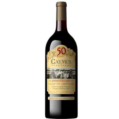 Caymus 50th Anniversary Napa Valley Cabernet Sauvignon 2022 One Liter