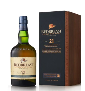 Redbreast 21 Year old Single Pot Still Irish Whiskey 750ml