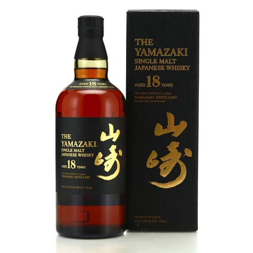 Yamazaki 18 Year Single Malt Whisky 750 ML