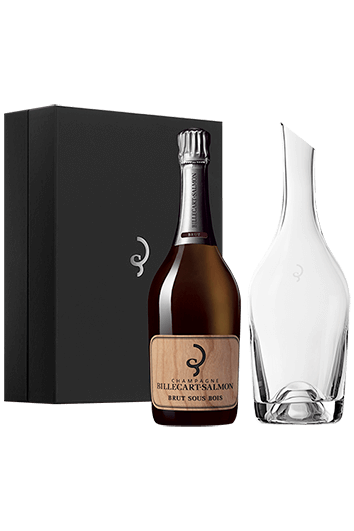 Billecart Salmon Brut Sous Bois Champagne  Carafe Gift Set 750 ML