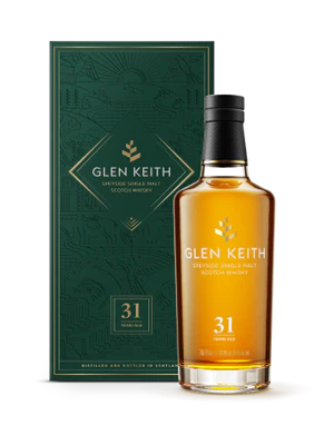 Glen Keith Single Malt Scotch peyside 31 Years Old 97.8 Proof 700ml