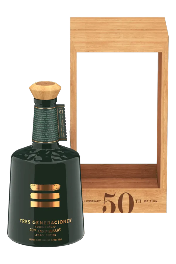 Tres Generaciones 50th Anniversary Legacy Edition Anejo Tequila 750ml