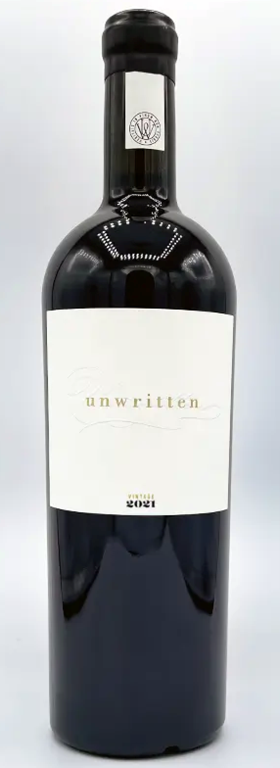 Unwritten Napa Valley Cabernet Sauvignon 2021 750ml