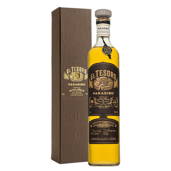 El Tesoro 'Paradiso' 5 Years Extra Anejo Tequila 750 ML