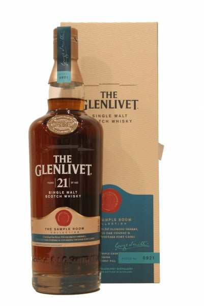 The Glenlivet The Sample Room Collection 21 Year Old Single Malt Scotch Whisky 750ml