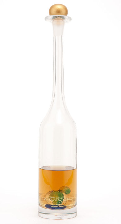 Tres Cuatro Cinco Family blend 3,4,and 5 Extra Añejo Tequila 750ml