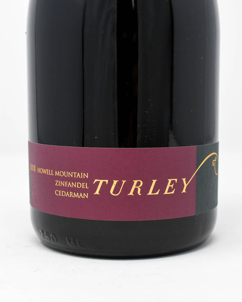 Turley 'Cedarman' Howell Mountain Zinfandel 2023 750 ML – Ludwig