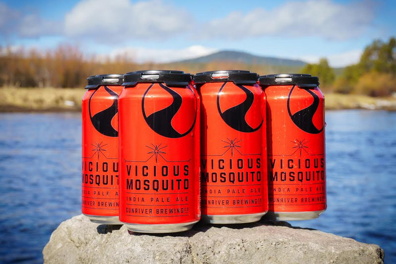 Sunriver Vicious Mosquito IPA 6pk 12oz cans