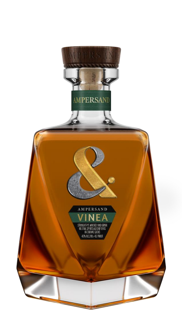 Ampersand Vinea Rye + Cognac Aged Grain Spirits 8 years Old 750ml