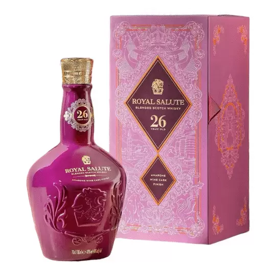 Royal Salute Blended Scotch Amarone Wine Cask Finish 26 Years Old 750ml