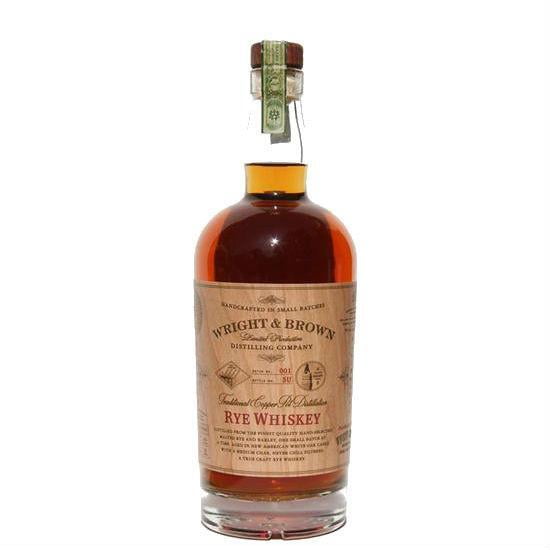Wright & Brown Rye Whiskey 750ml
