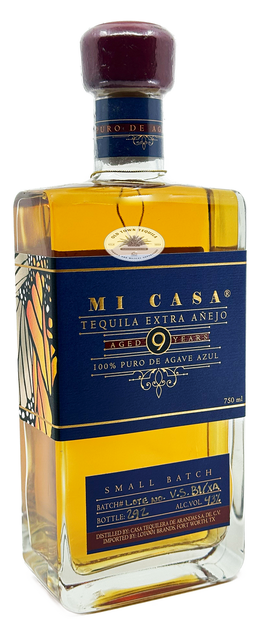 Mi Casa 9 Year Small Batch Extra Anejo Tequila 750ml