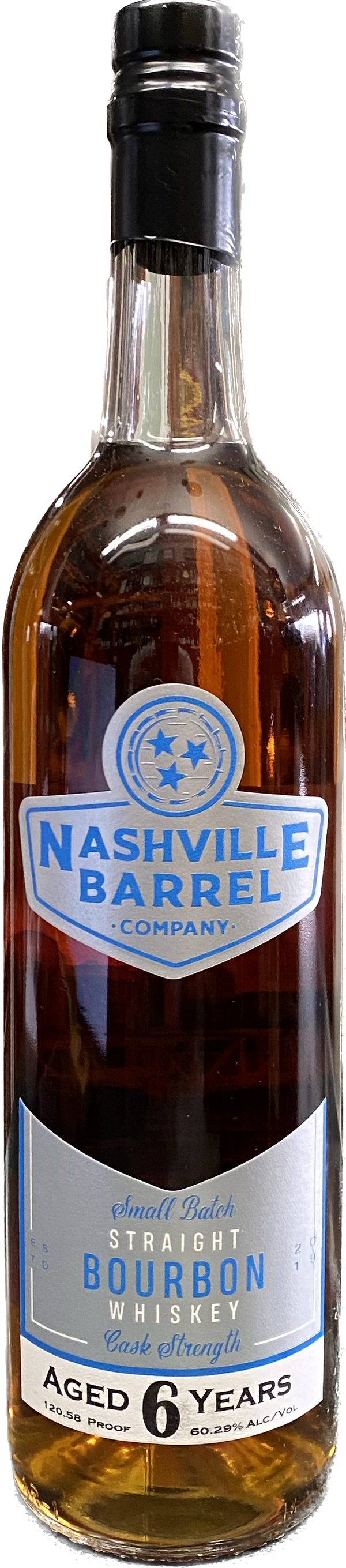 Nashville Barrel 6 Years Bourbon 750 ML
