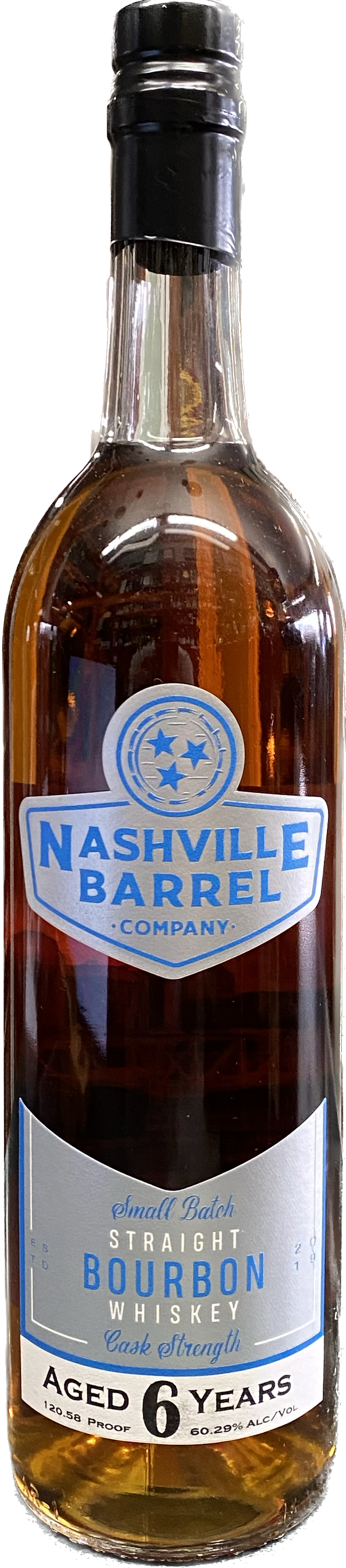 Nashville Barrel 6 Years Bourbon 750 ML