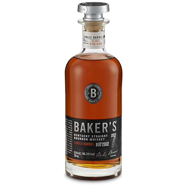 Baker's 7 Years Single Barrel Bourbon Whiskey 750ml