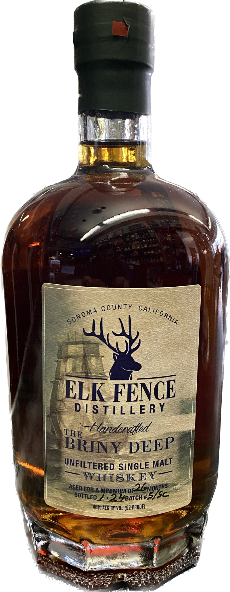 Elk Fence 'The Briny Deep' Single Malt Whiskey 750 ML