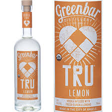 Greenbar Tru Lemon Vodka 750 ML