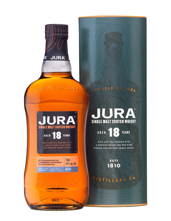 The Isle of Jura 18 Year Single Malt Scotch Whisky 750ml