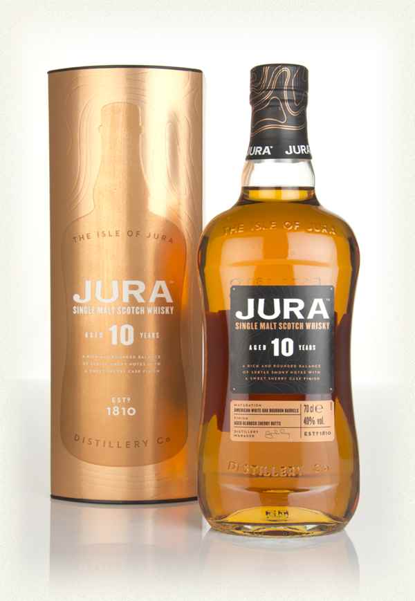 Isle of Jura 10 Year Old Single Malt Scotch Whisky 750 mL