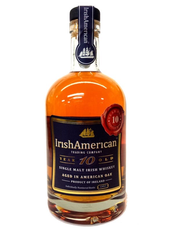 Irish American Trading Company Single Malt Irish Whiskey 10 Year 750 ML