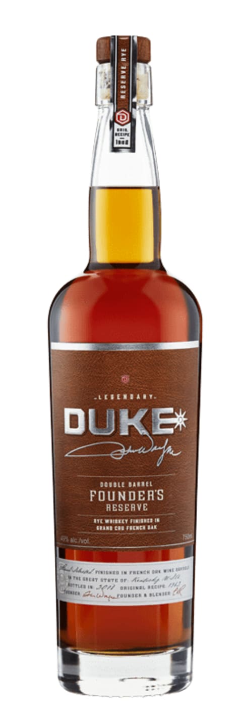 Duke Rye Double Barrel Founders Reserve 750ml