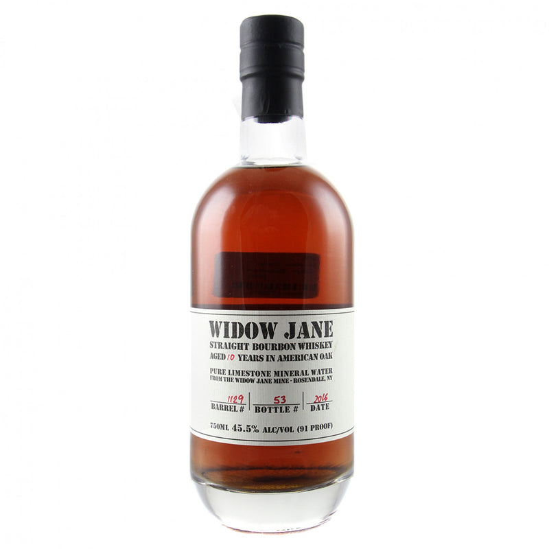 Widow Jane 10 Years Straight Bourbon Whiskey 750ml